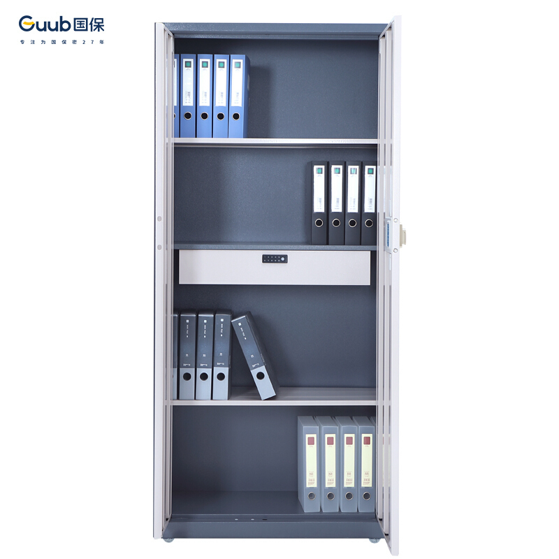 国保（Guub） Z168-V2 整体双门一抽 指纹保密柜