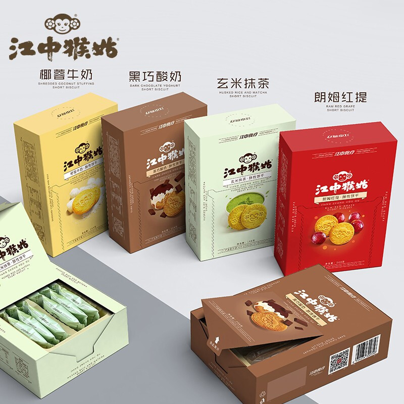 江中猴姑黑巧酸奶饼干720g高清大图