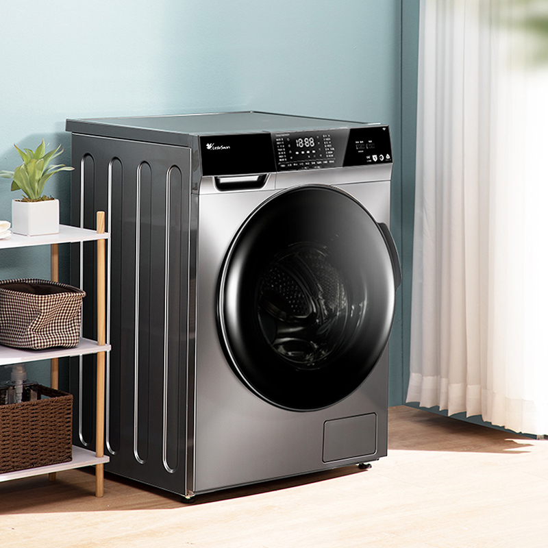 小天鹅littleswantg100vt616wiady10公斤滚筒洗衣机全自动银离子除菌