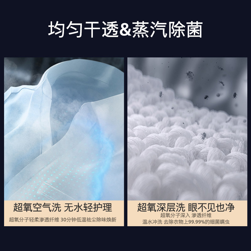 西门子洗衣机(SIEMENS) 10公斤滚筒洗衣机IQ300超氧洗衣机WB45AME10W