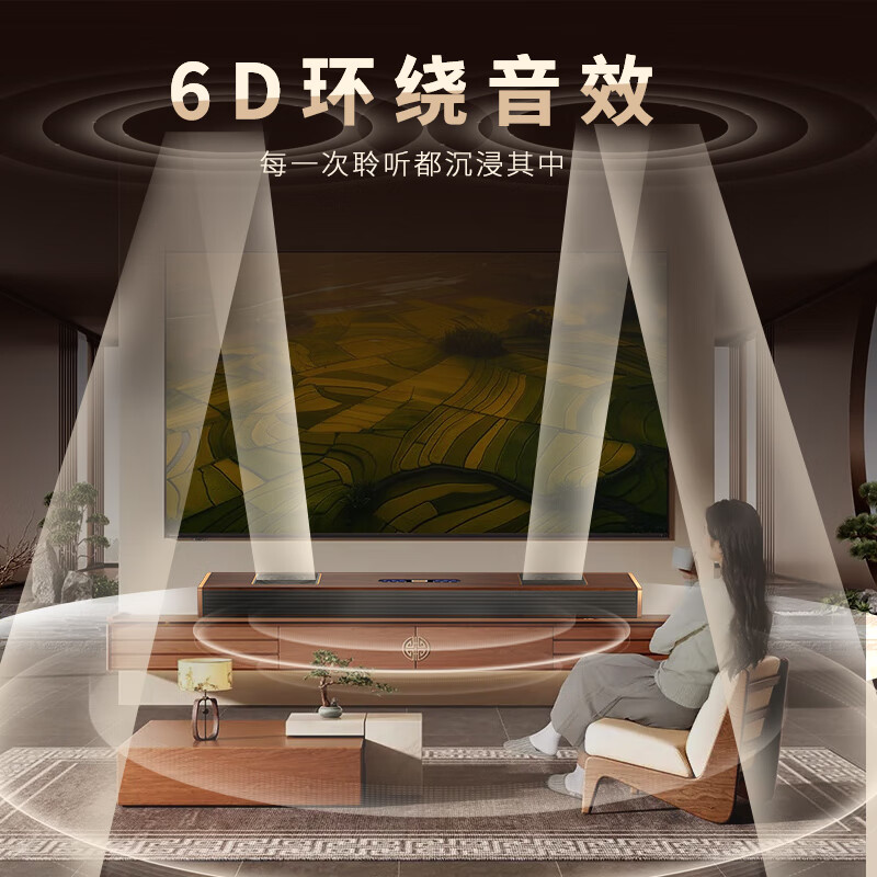 纽曼(Newsmy)回音壁G69 木纹色高清大图