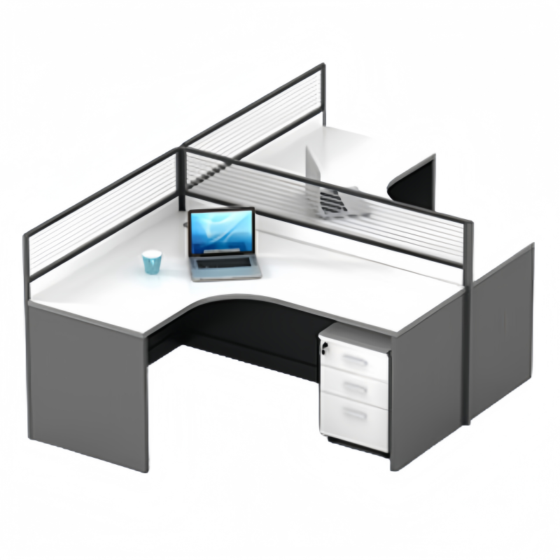 职员办公屏风桌高清大图