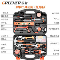 绿林（GREENER）家用工具箱套装五金工具多功能电工木工电讯维修（尊贵版）套装（BY）