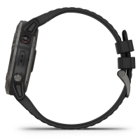 佳明GARMINFenix 6X Pro 心率多功能跑步户外运动功能手表蓝宝石不锈钢表圈黑色表带中文版