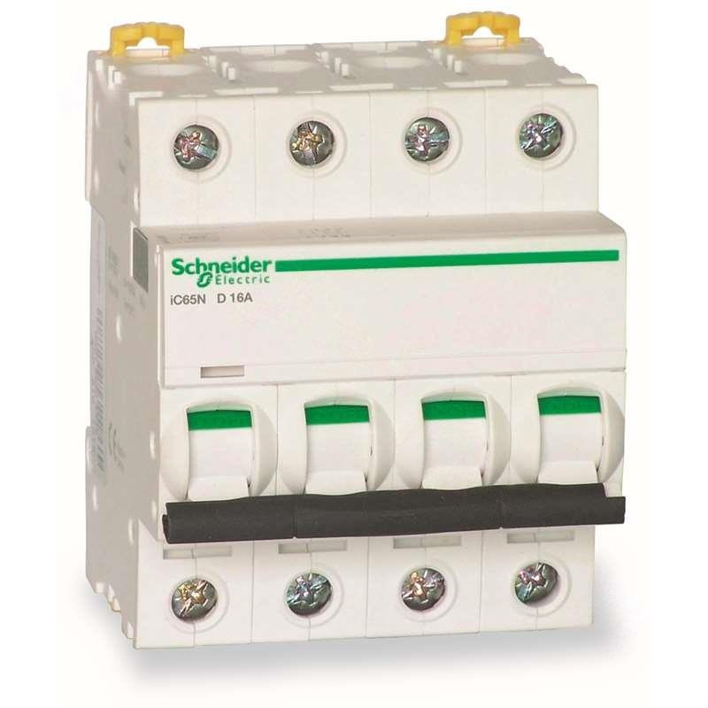 施耐德 Schneider Electric 小型断路器iC65N 4P D40A(包装数量 1个)