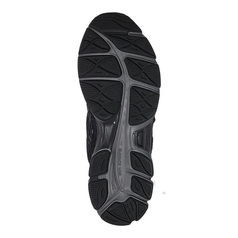 亚瑟士(ASICS)亚瑟士男款跑鞋透气减震耐磨休闲运动鞋灰黑拼色户