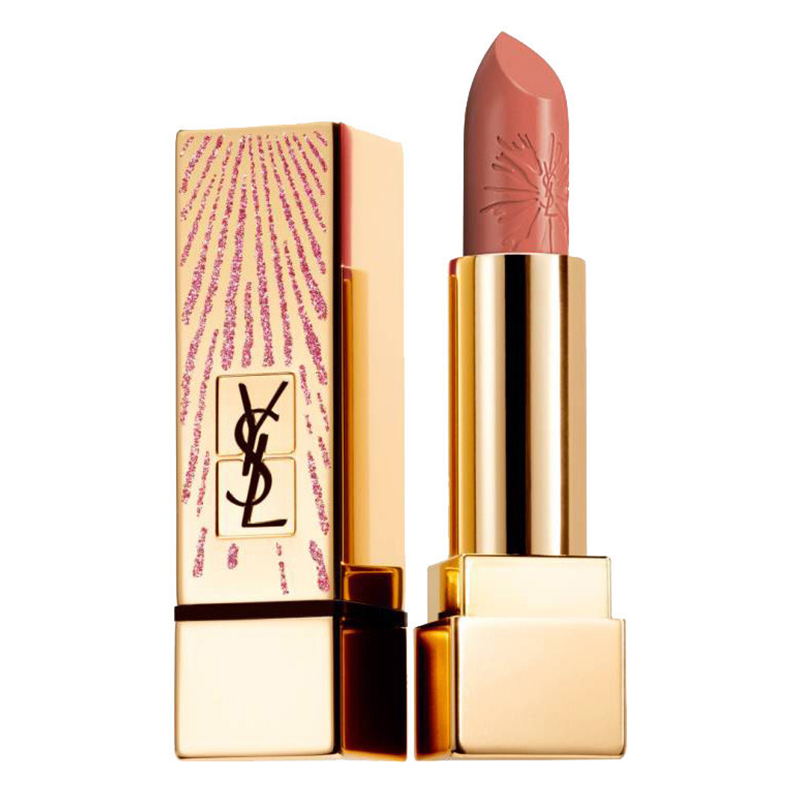 [专柜直邮]圣罗兰(YSL) 烟火方管唇膏 限定版六色任选 #70 裸色系 色泽持久 显色 不易脱妆