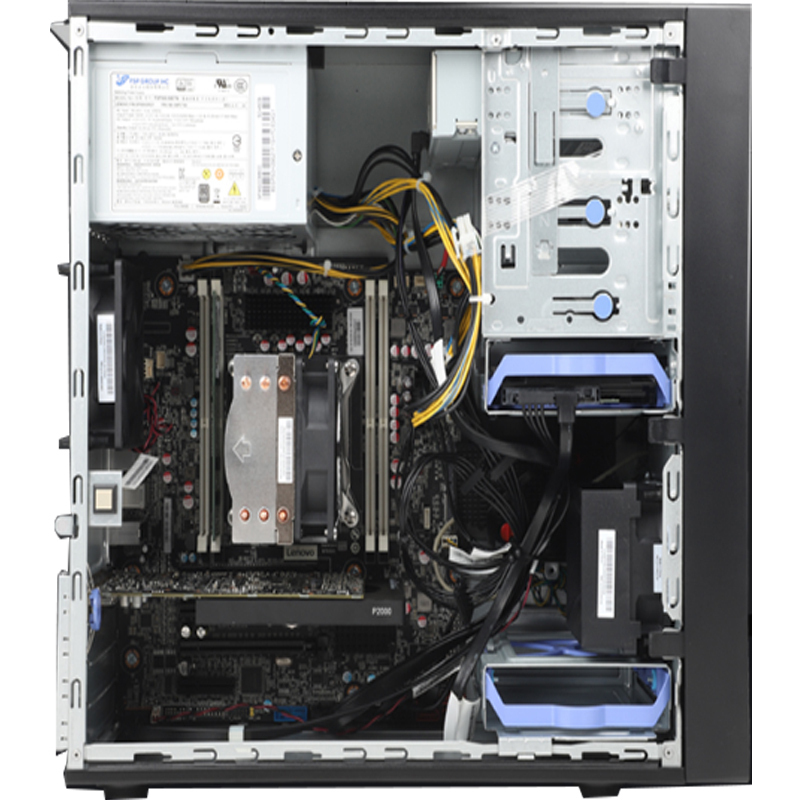 联想ThinkStation P520C图形工作站模拟W-2145 64G+256G固态+2T+RTX2080 8G高清大图