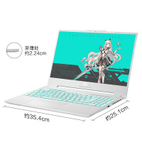 华硕天选3 2022新品 第12代英特尔酷睿 15.6英寸游戏本笔记本电脑(i7-12700H RTX3050Ti 16G 512GSSD 144Hz 100%sRGB)魔幻青