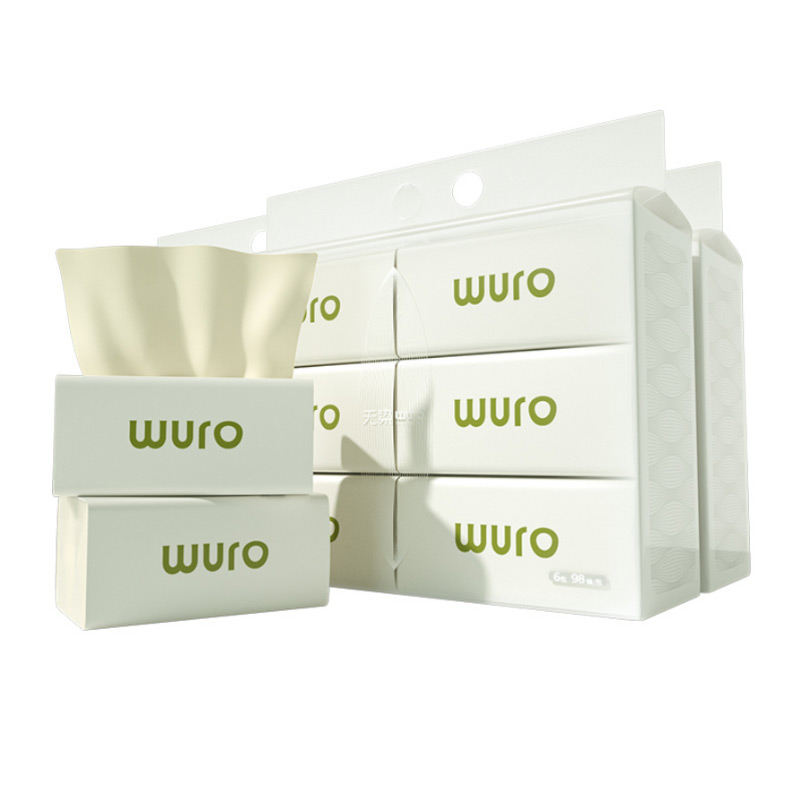 无染本色纸巾大包抽纸家用整箱实惠装大号卫生纸餐巾纸面巾纸18包