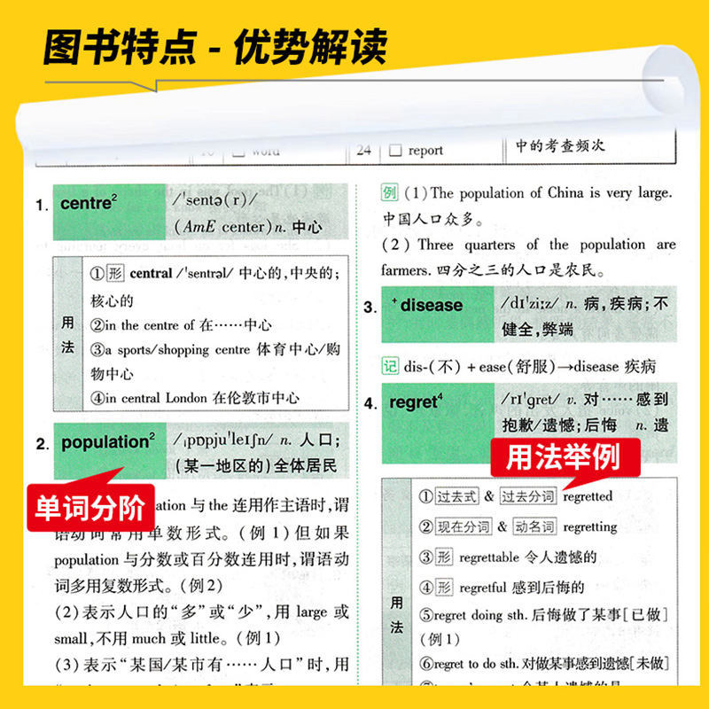 中考英语词汇[全解全析] 初中通用 [正版]2025版雨滴教育中考英语词汇全解全析七八九年级上下册重点词汇基础词汇真题例高清大图