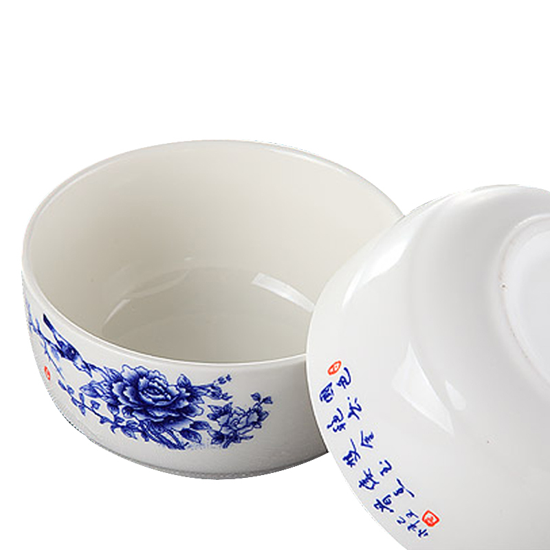 企业定制SCP 青花瓷碗筷套装 SCP-4279 （六碗六筷）餐具套装活动礼品(套)