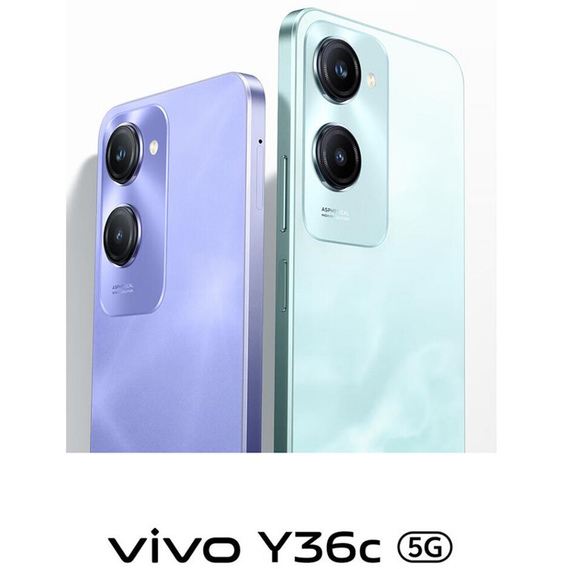 vivo Y36c 月影黑 12GB+256GB 天玑6020八核 双卡5G 5000毫安大电池 15W闪充 1300万影像手机 Y36