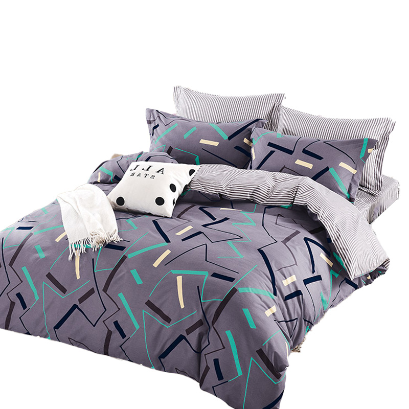 天琴床品四件套230*250cm柔软舒适韵律时韵贵妃绒TQ-T102高清大图