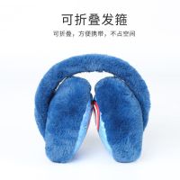 HM1004藏青[简约款] 均码[适合3-12岁] 儿童耳罩冬保暖毛绒耳暖男童护耳套学生蜘蛛侠宝宝耳捂耳包