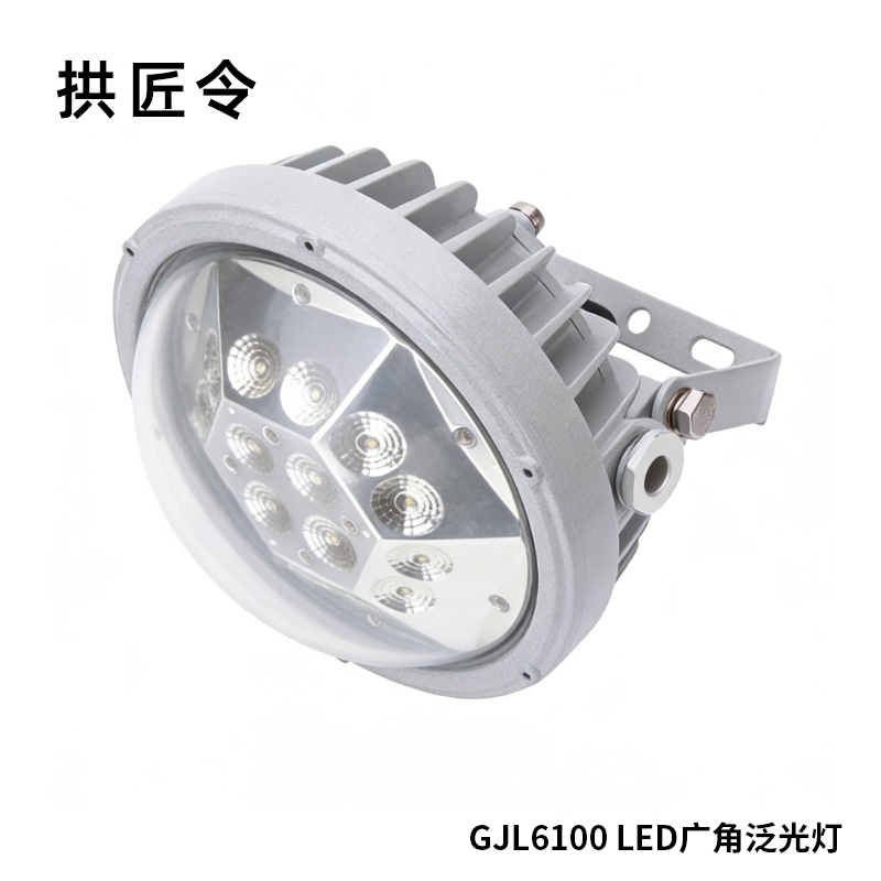 拱匠令 GJL6100 LED广角泛光灯 40W 220V IP65(计价单位:个)灰色
