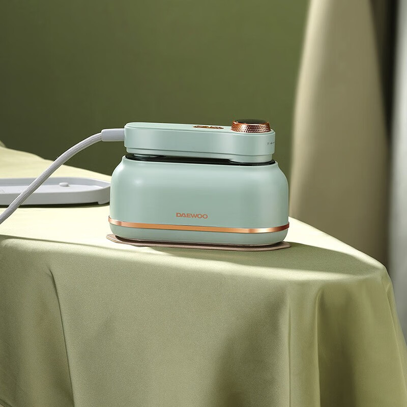 大宇手持式挂烫机家用小型便携式蒸汽电熨斗DYGT-1029 浅杉绿