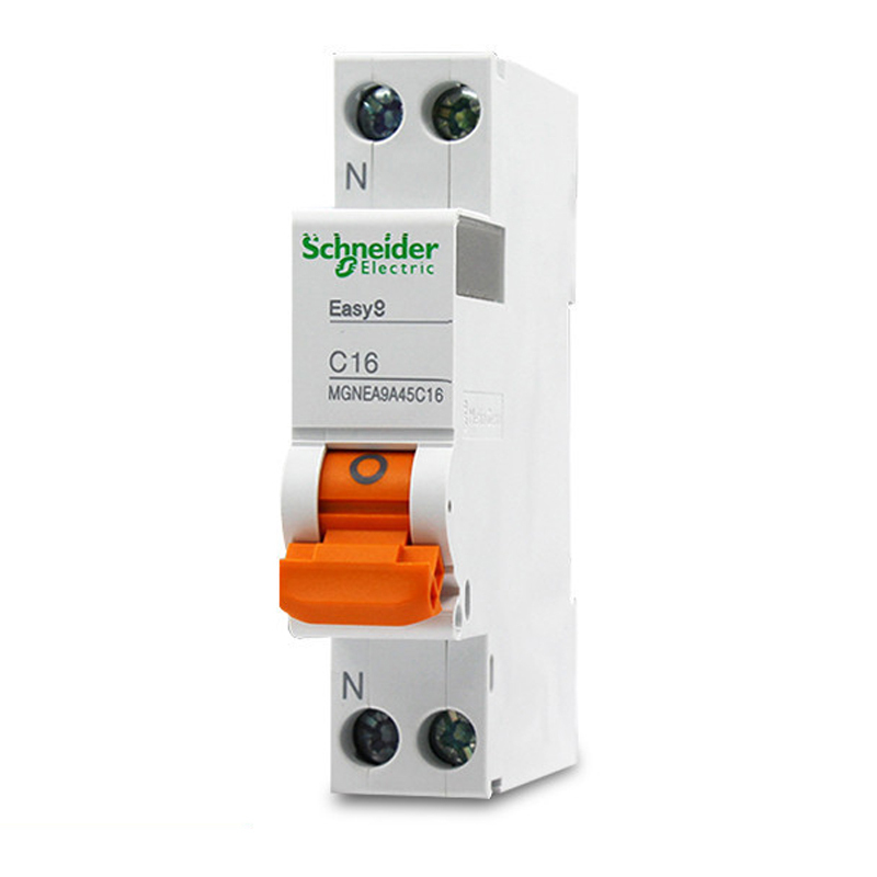施耐德电气（Schneider Electric） 家用空开E9系列1P+N 双进双出 DPN16A 空气开关