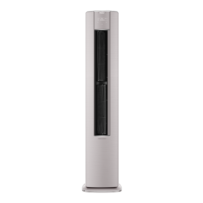 海尔空调(Haier)3匹 变频新1级能效 强冷强热 家用空调柜机KFR-72LW/81@U1-La(典雅灰)