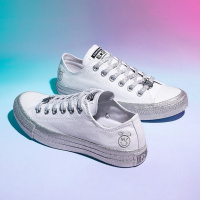 Converse x Miley Cyrus匡威女鞋【美国直邮】联名少女萌动闪耀板鞋