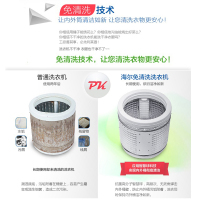 Haier/海尔 MS8518BZ51 8.5公斤 变频 免清洗 双动力 全自动 触摸屏 洗涤不缠绕 波轮洗衣机