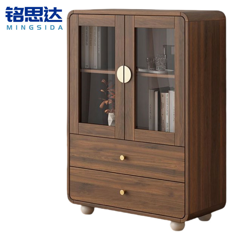 铭思达木质书柜3层60cm个