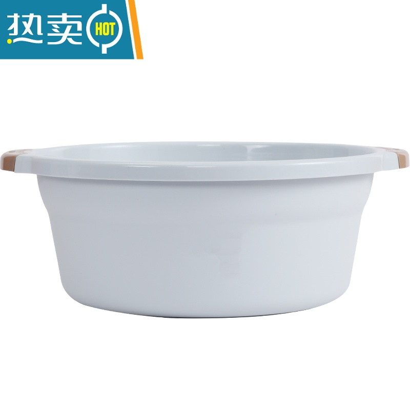 敬平大号塑料盆子家用加厚洗脸盆子宿舍用学生加厚脸盆家用洗衣盆高清大图