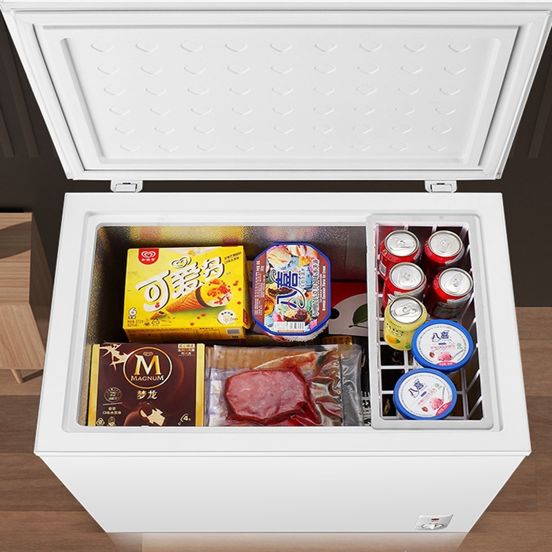 时光旧巷小冰柜家用全冷冻小型冰柜保鲜冷冻两用冷柜迷你家用双温冰柜