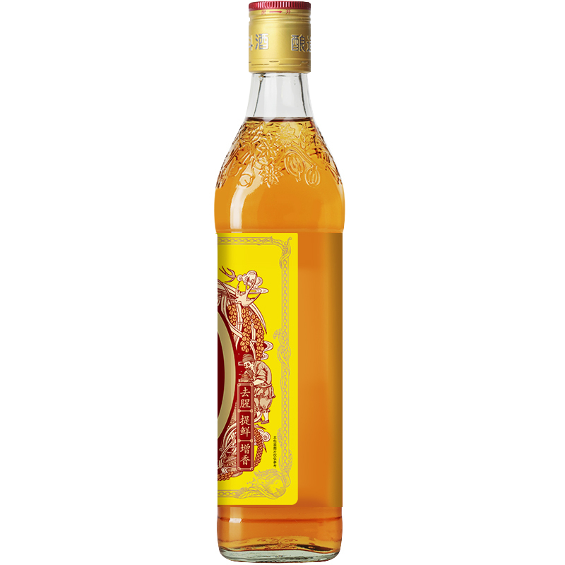 鲁花原酿料酒500ml*2 调料炒菜烹饪解膻去腥腌制厨房调味料增香提味