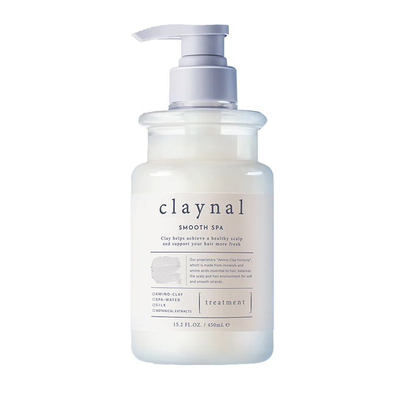 蓬派claynal 氨基酸蚕丝弹力美发护发素 玫瑰450ml