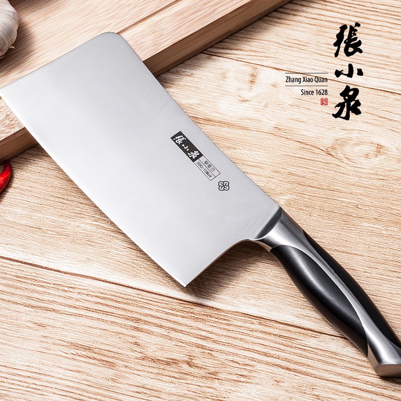 张小泉(Zhang Xiao Quan) 斩骨刀 D1052130启航175mm 钼钒不锈钢 重型斩骨切菜刀具