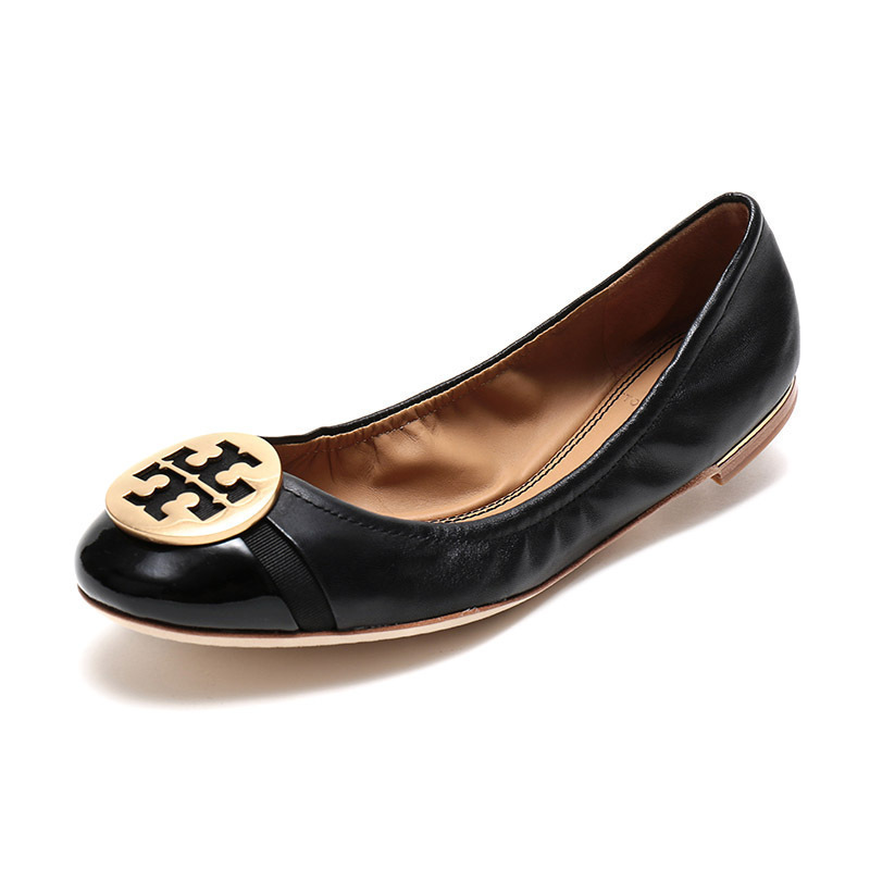 托里 伯奇 Tory Burch 女士圆头单鞋 春夏新款 Tory Burch 托里 伯奇女士皮革船鞋芭蕾鞋平底鞋 价格图片品牌报价 苏宁易购珍品网旗舰店