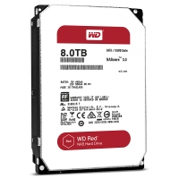 西部数据(WD)红盘 8TB硬盘网络储存(NAS) SATA6Gb/s 128M缓存 （WD80EFZX)