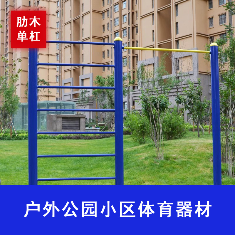 严徒 肋木单杠组合室外健身户外公园小区体育器材 260*12*240CM