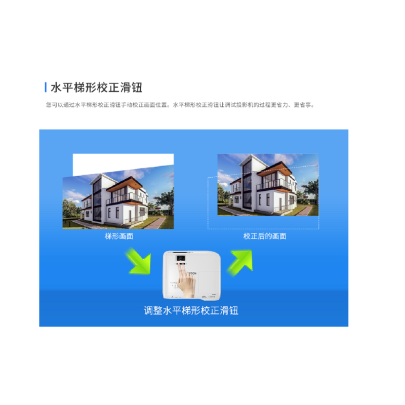 爱普生(EPSON) CB-972 高亮商用投影机 办公商用家用投影仪