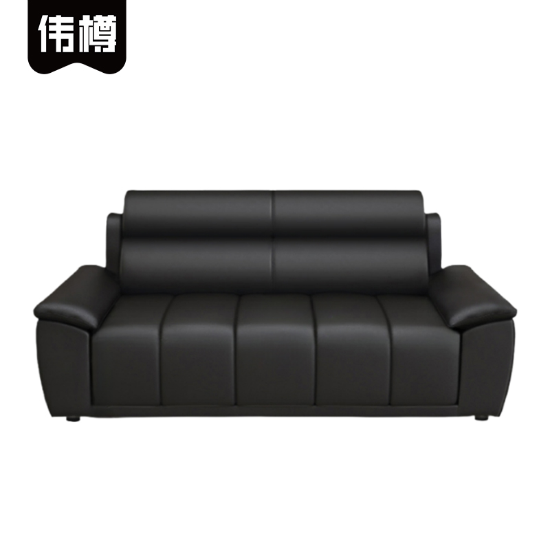 伟樽办公沙发双人位150*81*87cm张高清大图