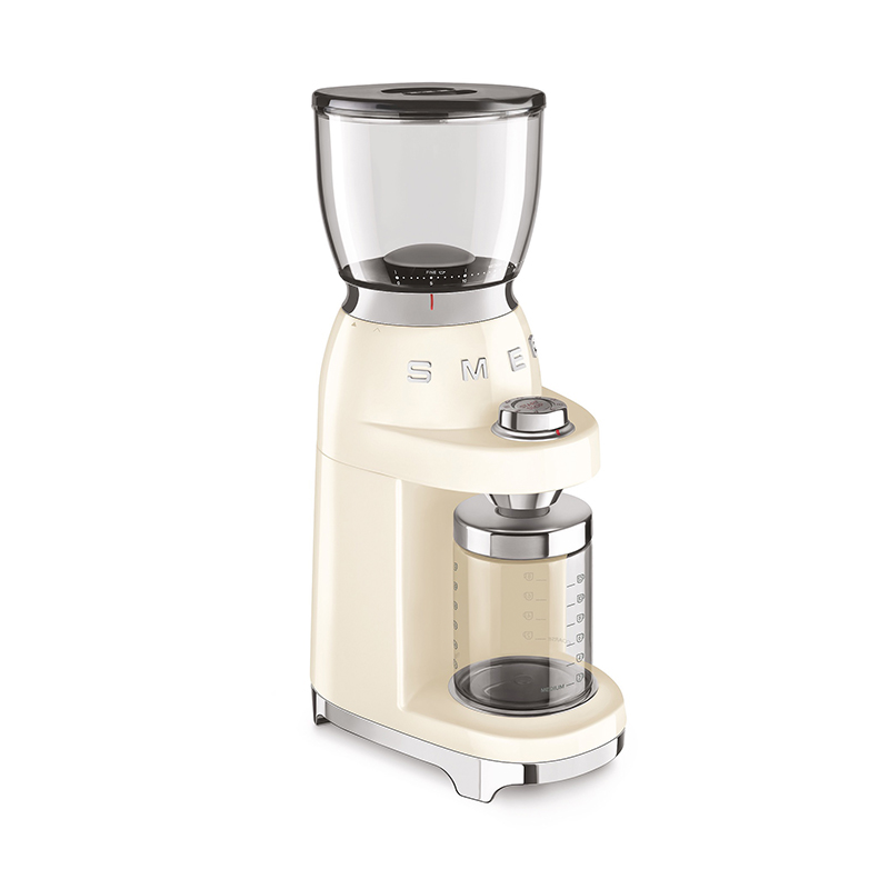 SMEG/斯麦格磨豆机CGF01奶白色高清大图