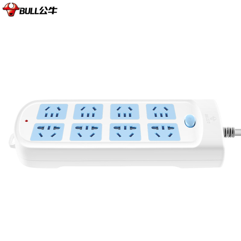 公牛(bull) 插座新国标接线板GN-604 5米