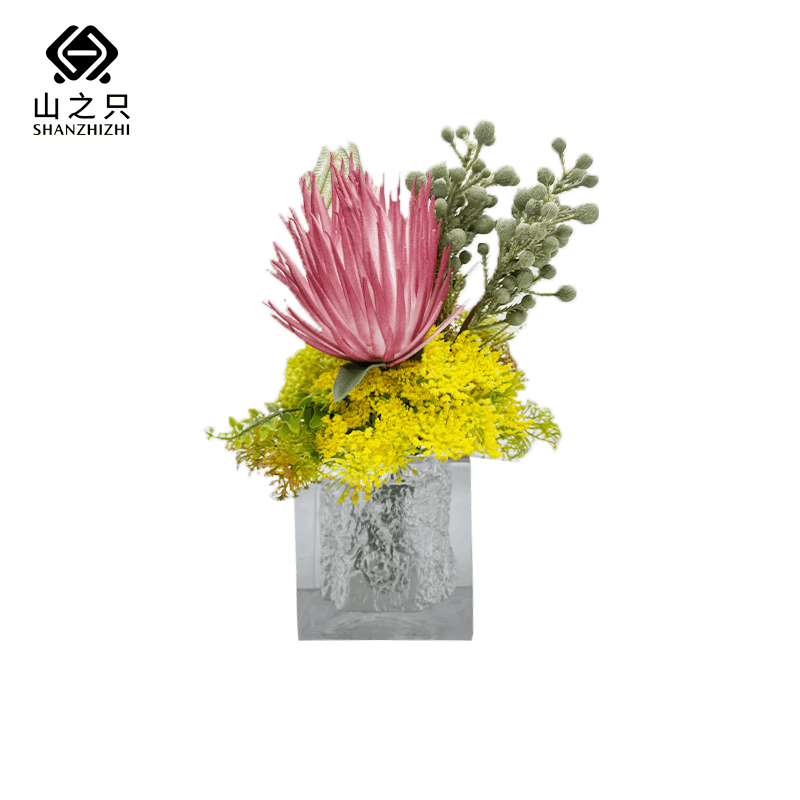 山之只 树脂花瓶花艺摆件定制款 MZ1249-A 个图片