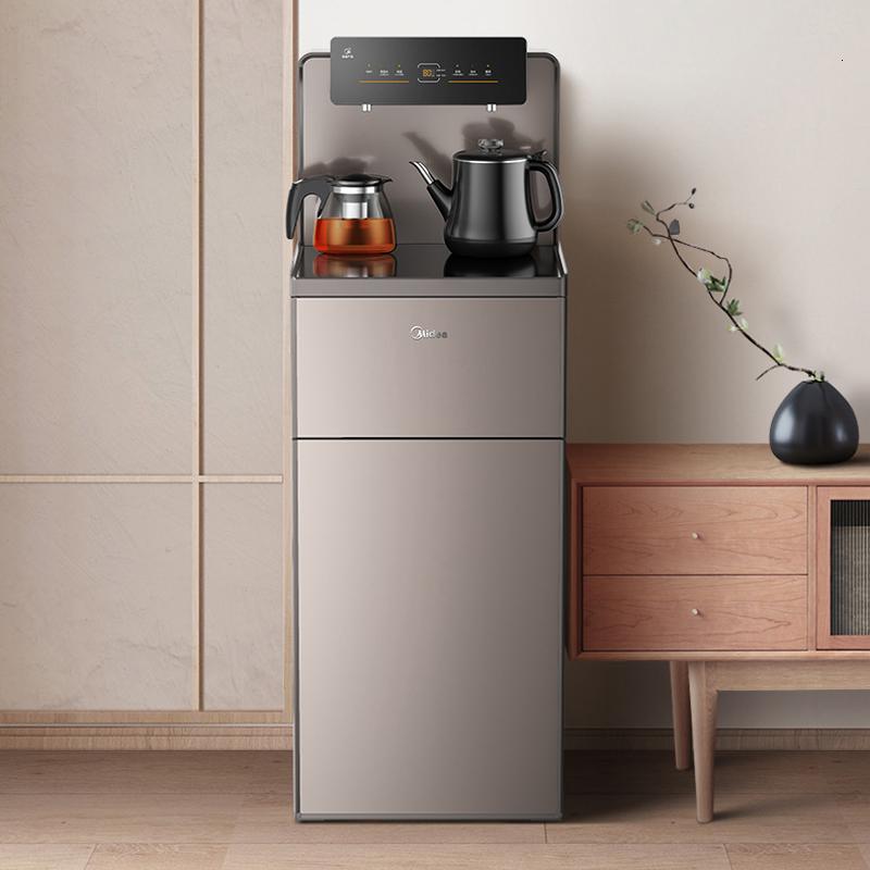 美的饮水机家用下置水桶立式多功能背板茶吧机全自动智能极光1627参数