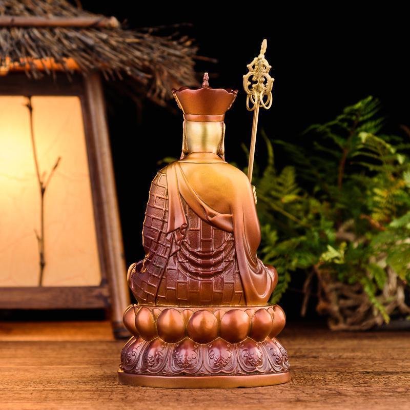 地藏佛像纯铜 娑婆三圣地藏菩萨佛像摆件居家供奉_767_818