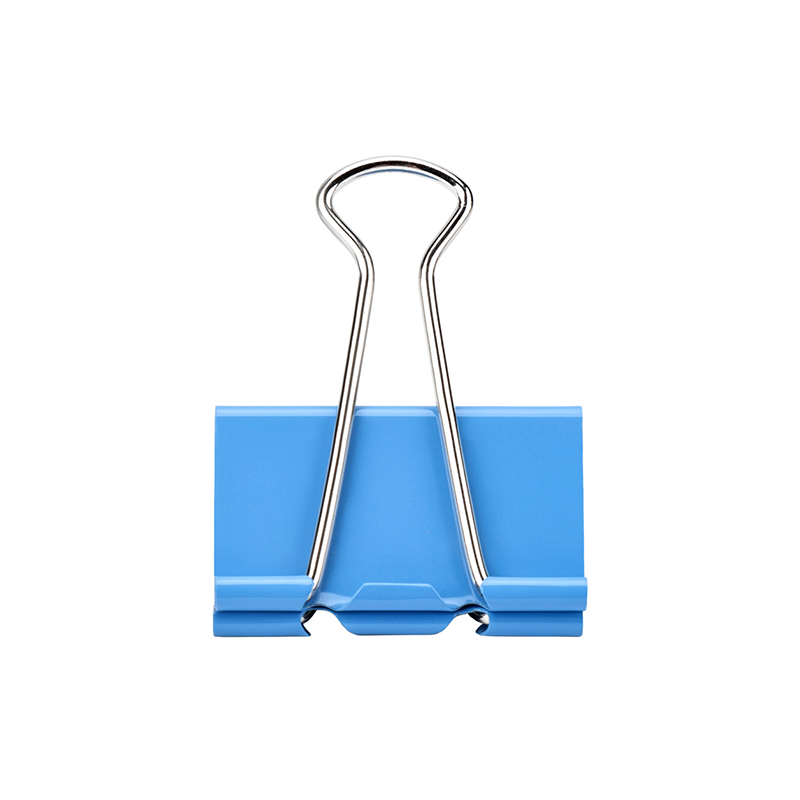 广博(GuangBo) W48108 41mm 24只/盒 长尾票夹 长尾夹 彩色高清大图