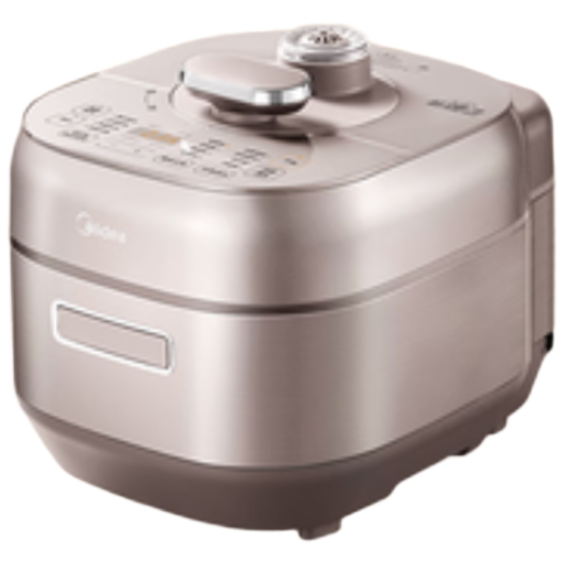 美的(Midea)品牌官方电压力锅IH速嫩感0涂层高压锅5升家用煲汤智能预约电饭煲 MY-S5879K ZH