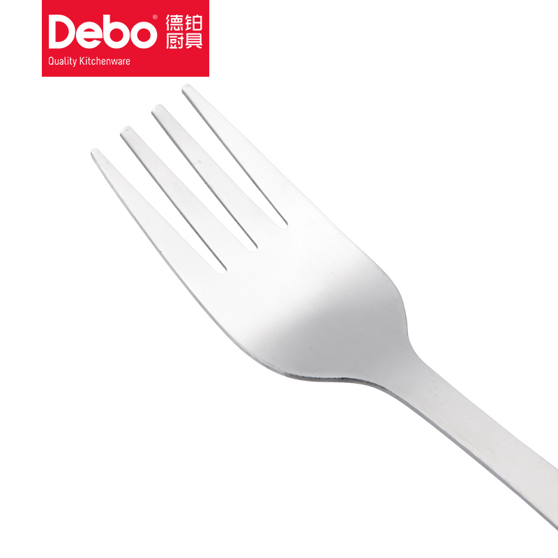 Debo德铂丹妮拉不锈钢饭叉勺两件套