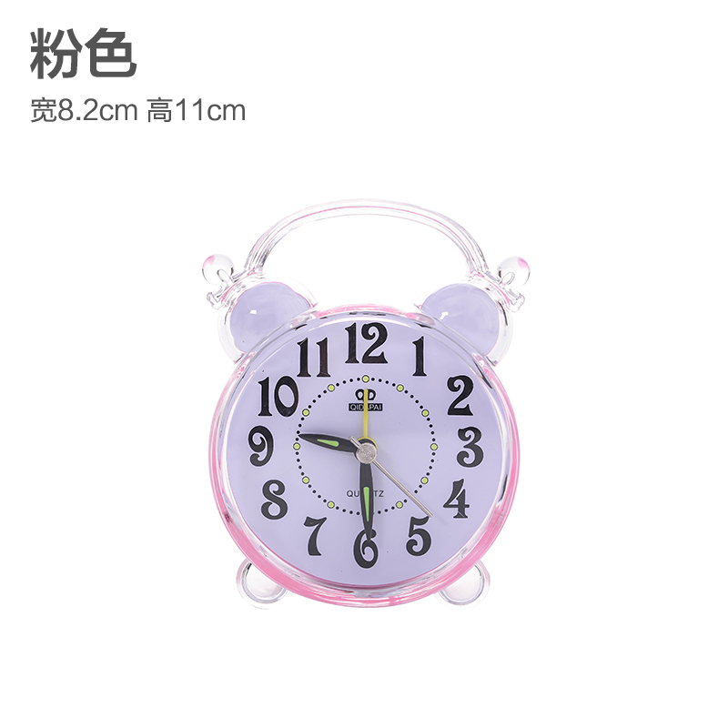 家柏饰(CORATED)创意学生儿童闹钟床头座钟台钟电子个性时钟工艺钟客厅小摆件钟表高清大图