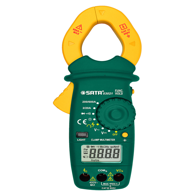 世达(SATA)数字钳形万用表 03021