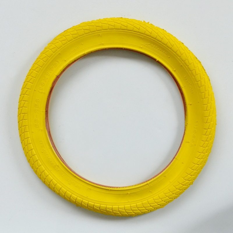 适用彩色14寸折叠车轮胎14x195外胎14x2125内胎儿童车胎14x195蓝色