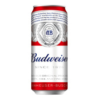 百威(Budweiser)啤酒经典醇正550ml*15听整箱装啤酒苏宁自营国产啤酒