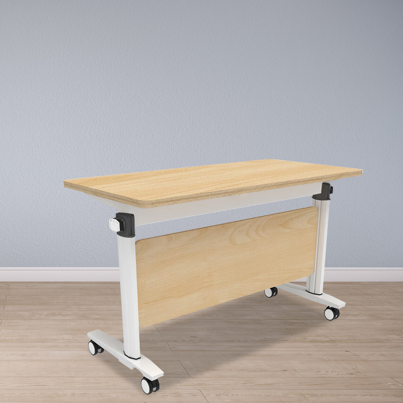 初嘉 CJ折叠培训桌带轮长条桌会议桌可移动办公桌培训学习桌D款1.6米