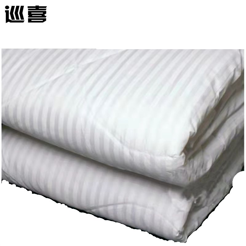 巡喜 全棉缎条被子 150X200cm (条)高清大图